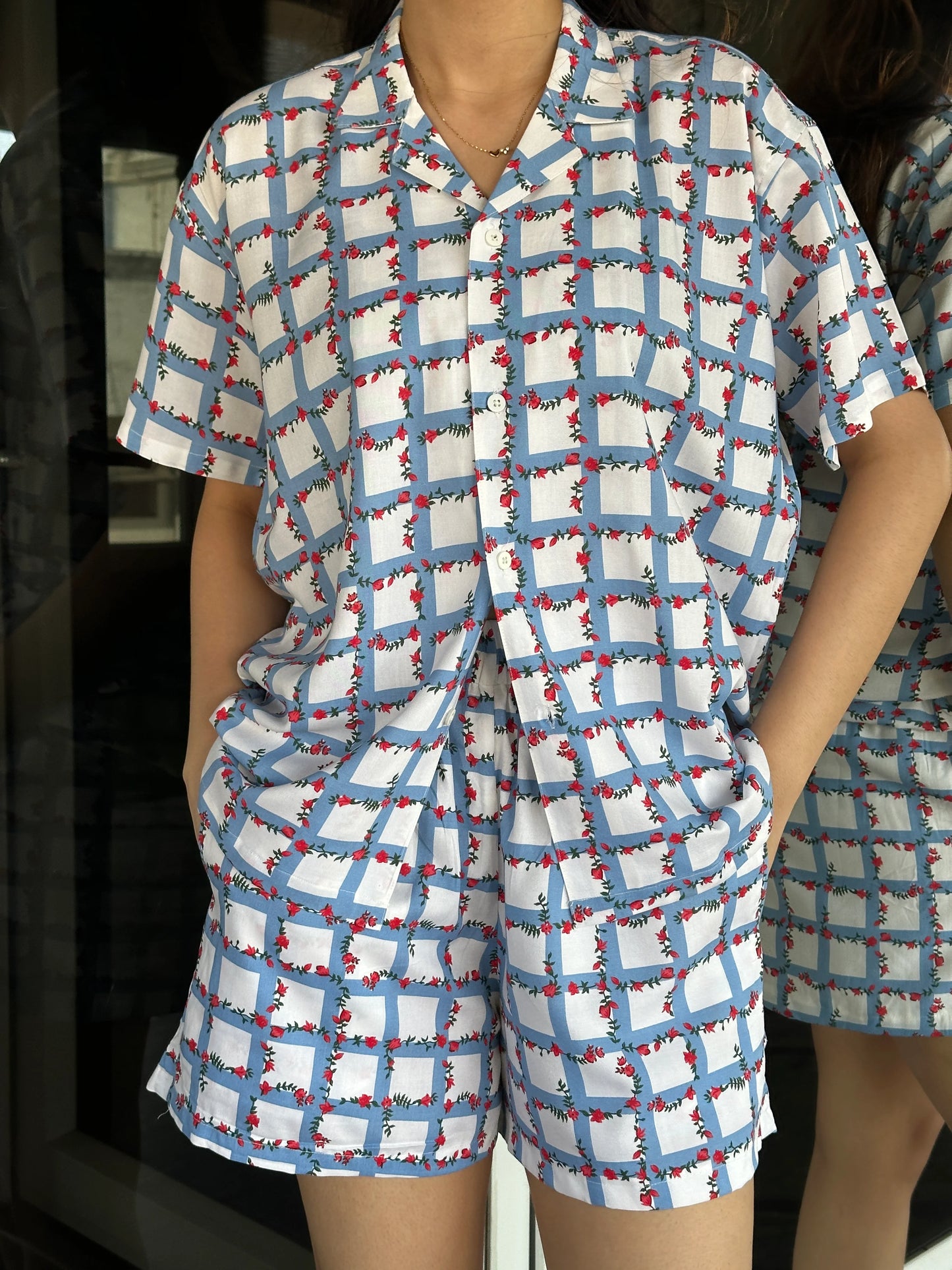 Blooms Shorts Set