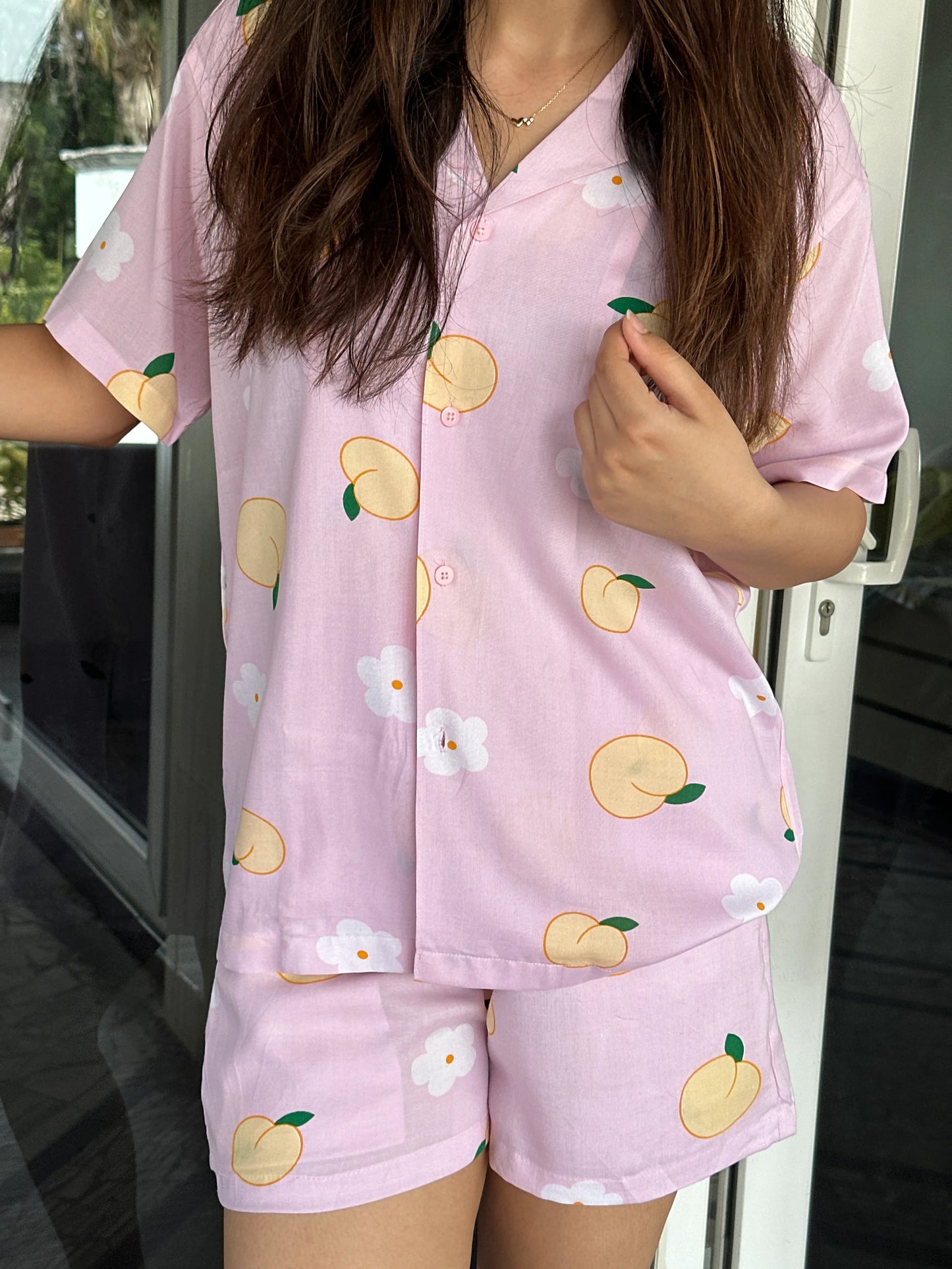 Peaches Shorts Set