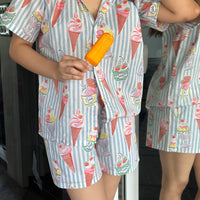 Popsicle Shorts Set
