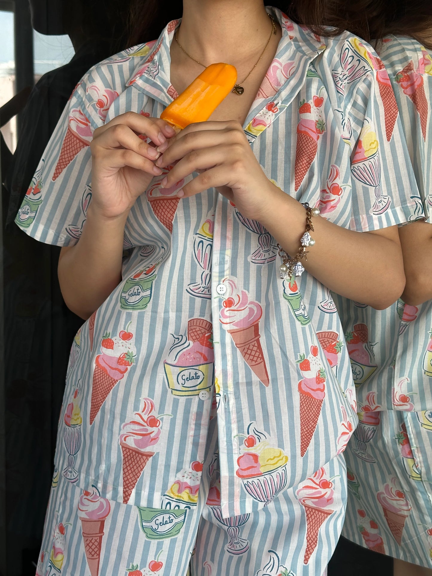 Popsicle Shorts Set