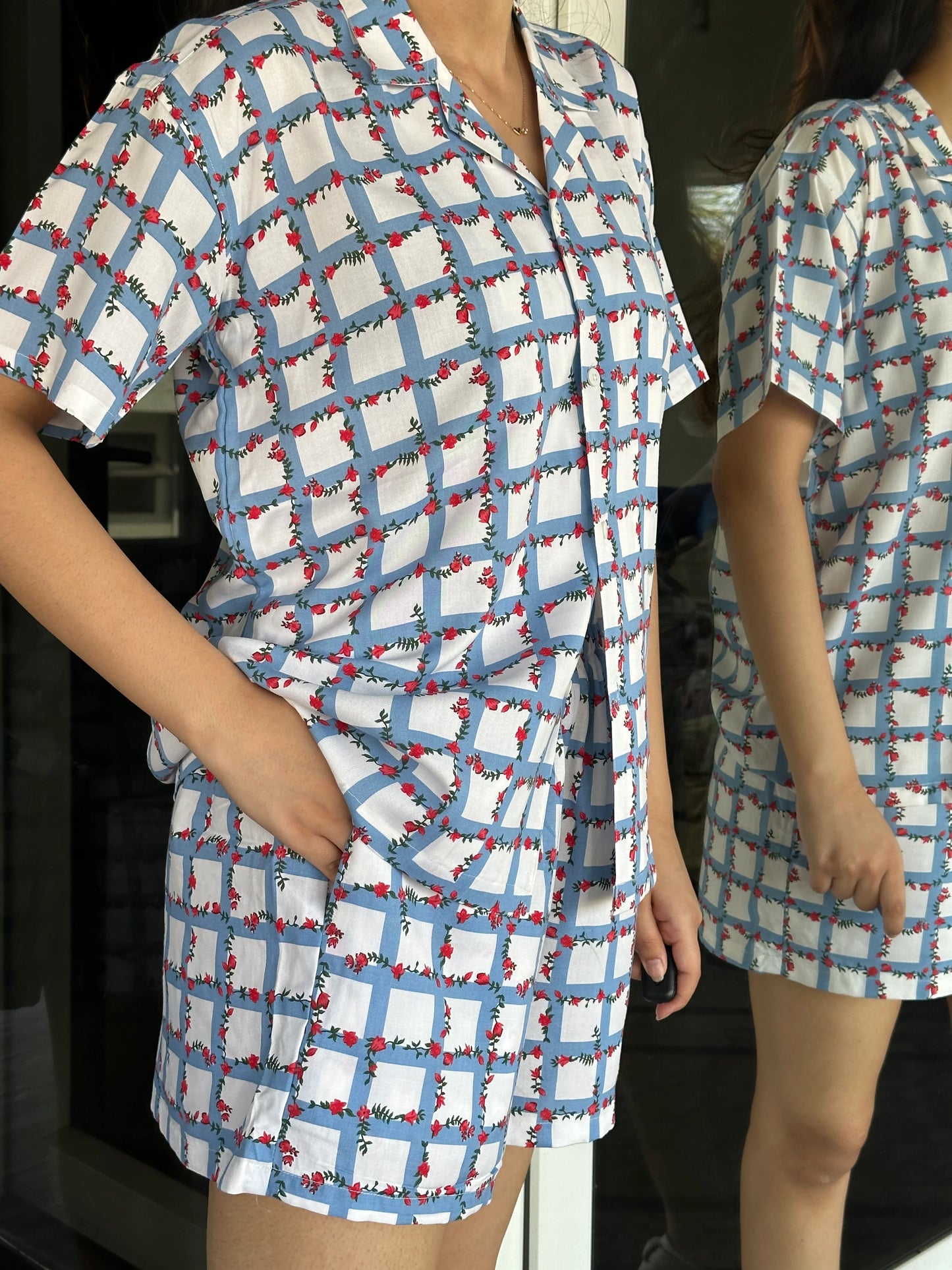 Blooms Shorts Set