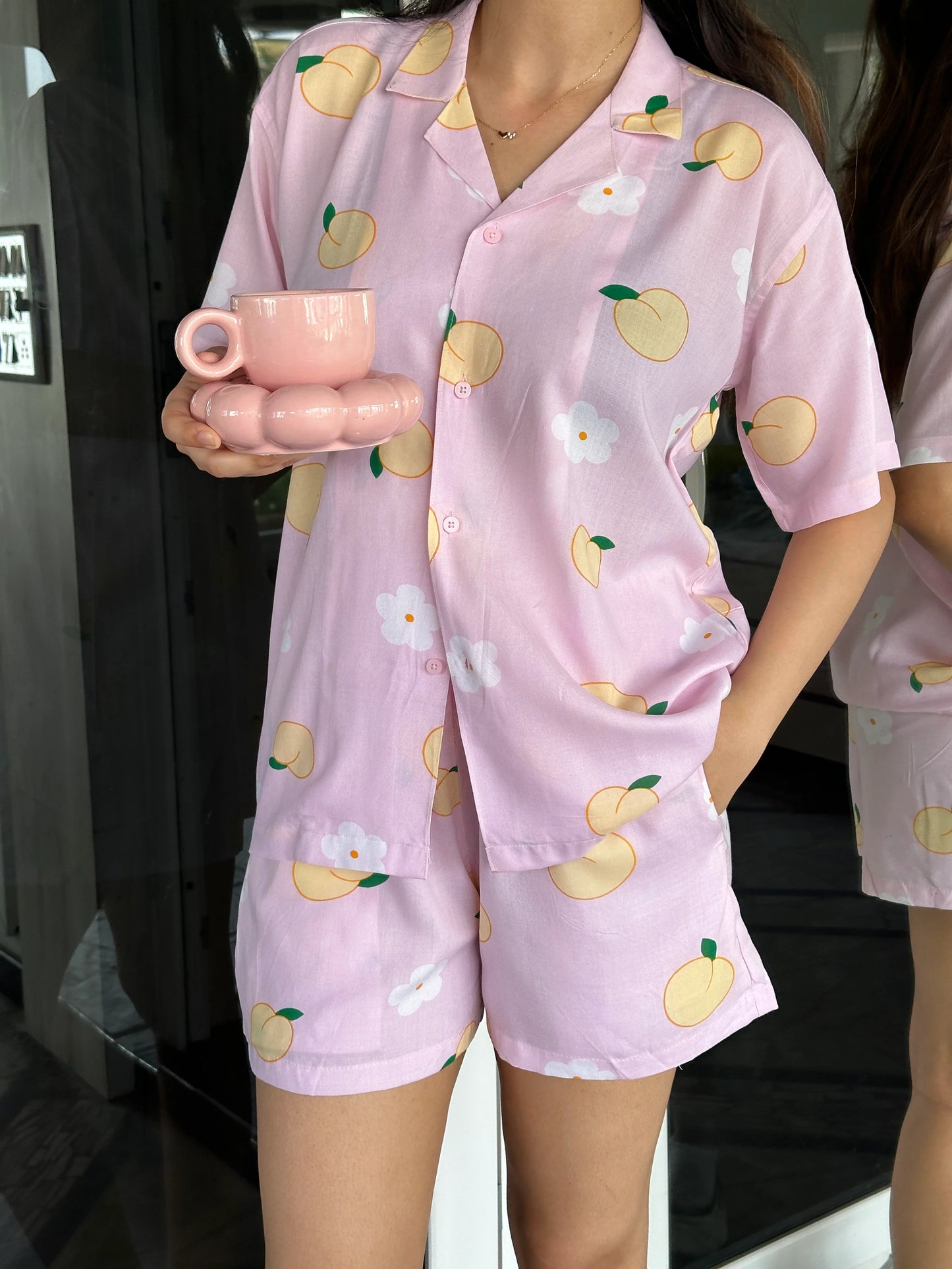 Peaches Shorts Set