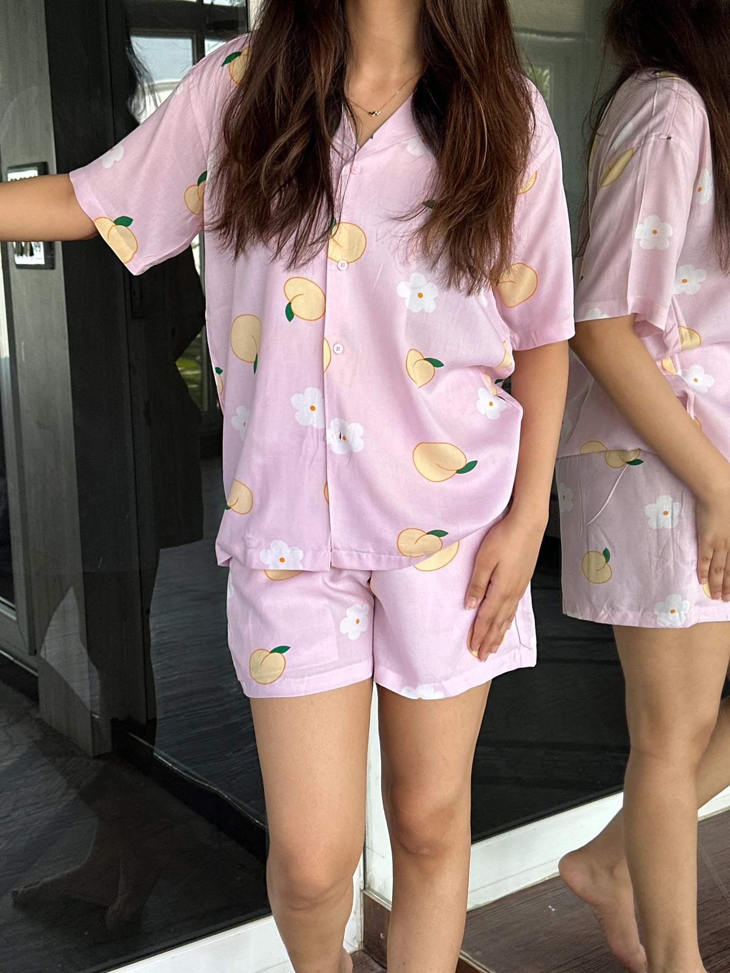 Peaches Shorts Set