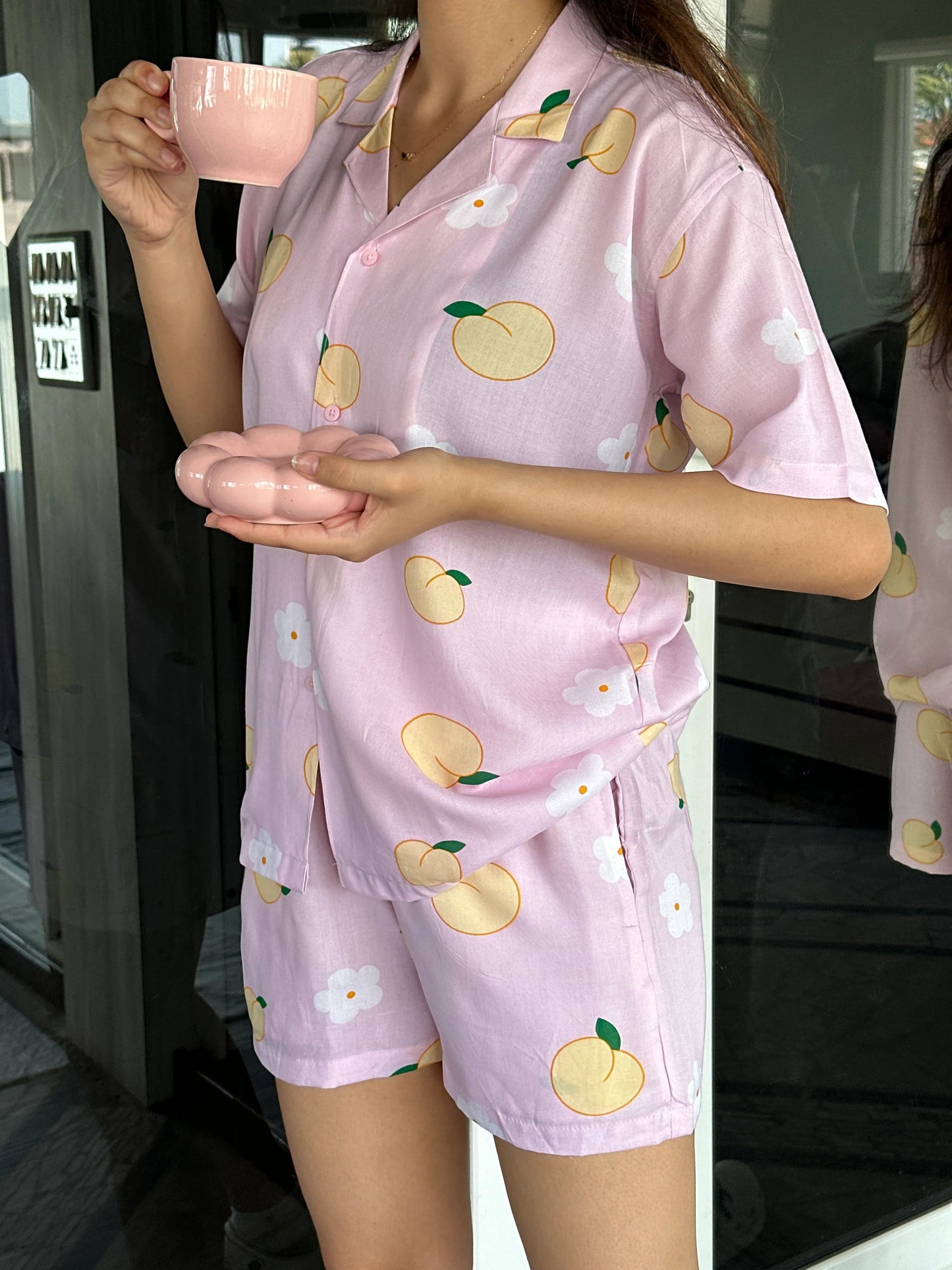 Peaches Shorts Set
