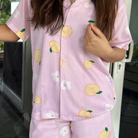 Peaches Shorts Set