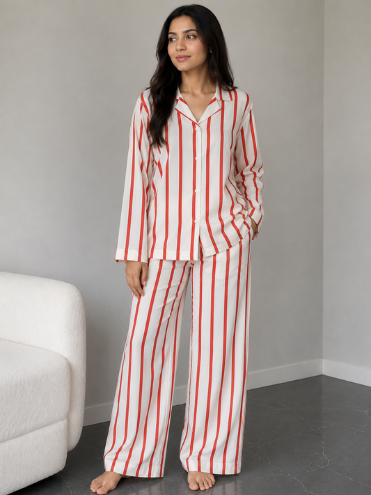 Kavi Stripes Nightsuit