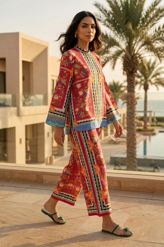Ruby Garden Printed Co-ord Set