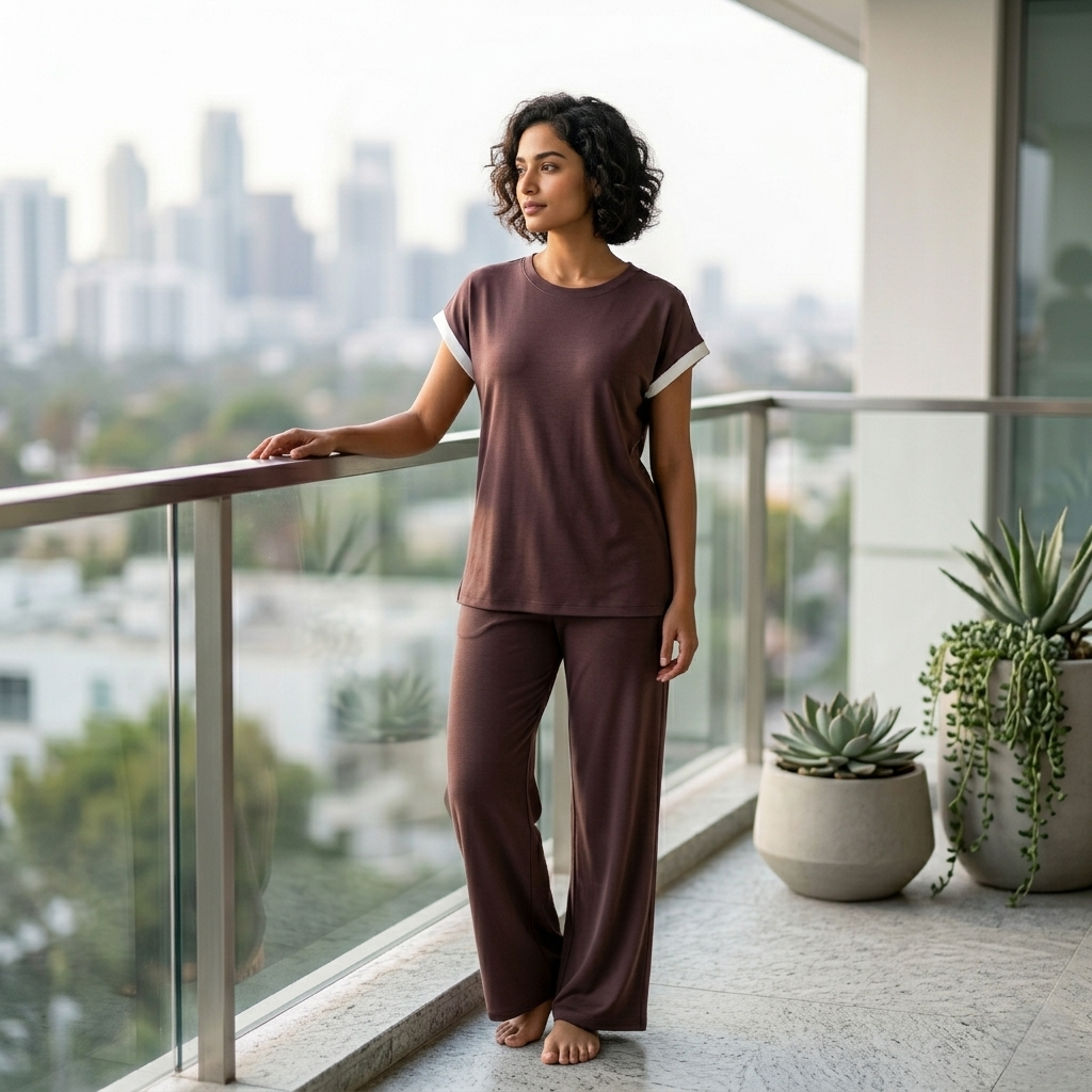 Elegant Cocoa Lounge Set for Relaxed Everyday Living