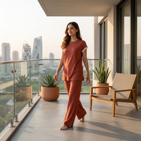 Premium Rust Lounge Set for Everyday Comfort & Effortless Style