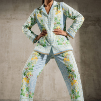 Mint Bloom Printed Co-ord Set