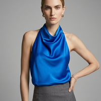 Luxe Satin Halter Top – Effortless Elegance in Every Drape