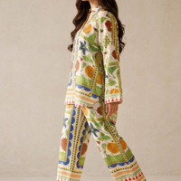Verdant Mosaic Co-Ord Set