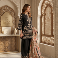 Noir Heritage Embroidered