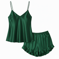 Silky Slip and Shorts Set