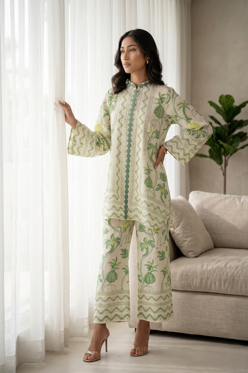 Verdant Bloom Co-ord Set
