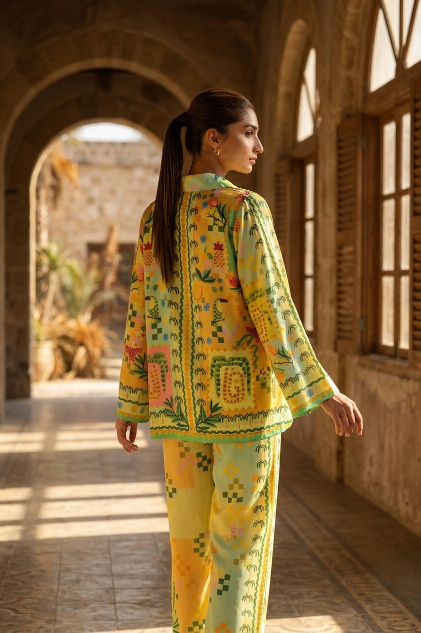 Citrus Meadow Co-Ord Set