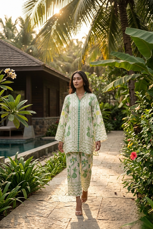 Verdant Bloom Co-ord Set