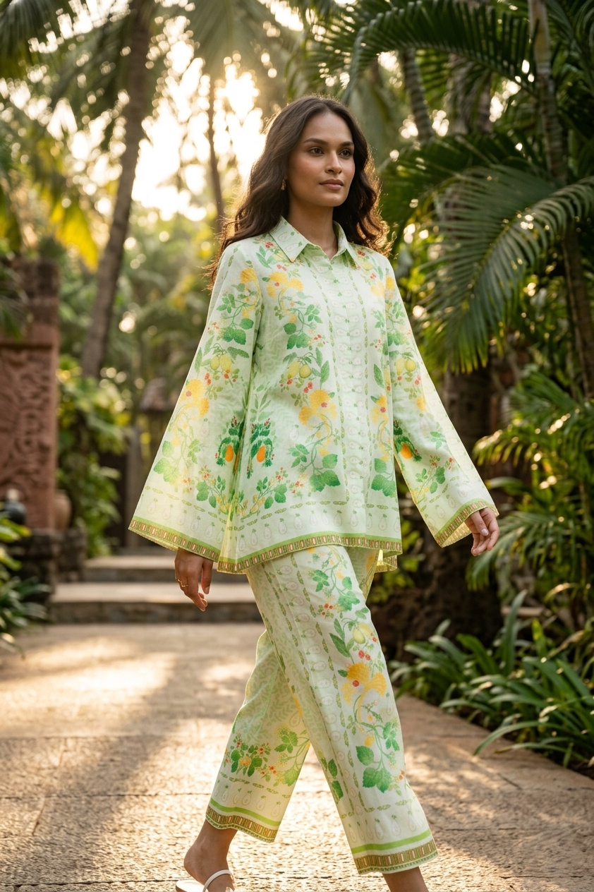 Citrus Garden Co-ord Set