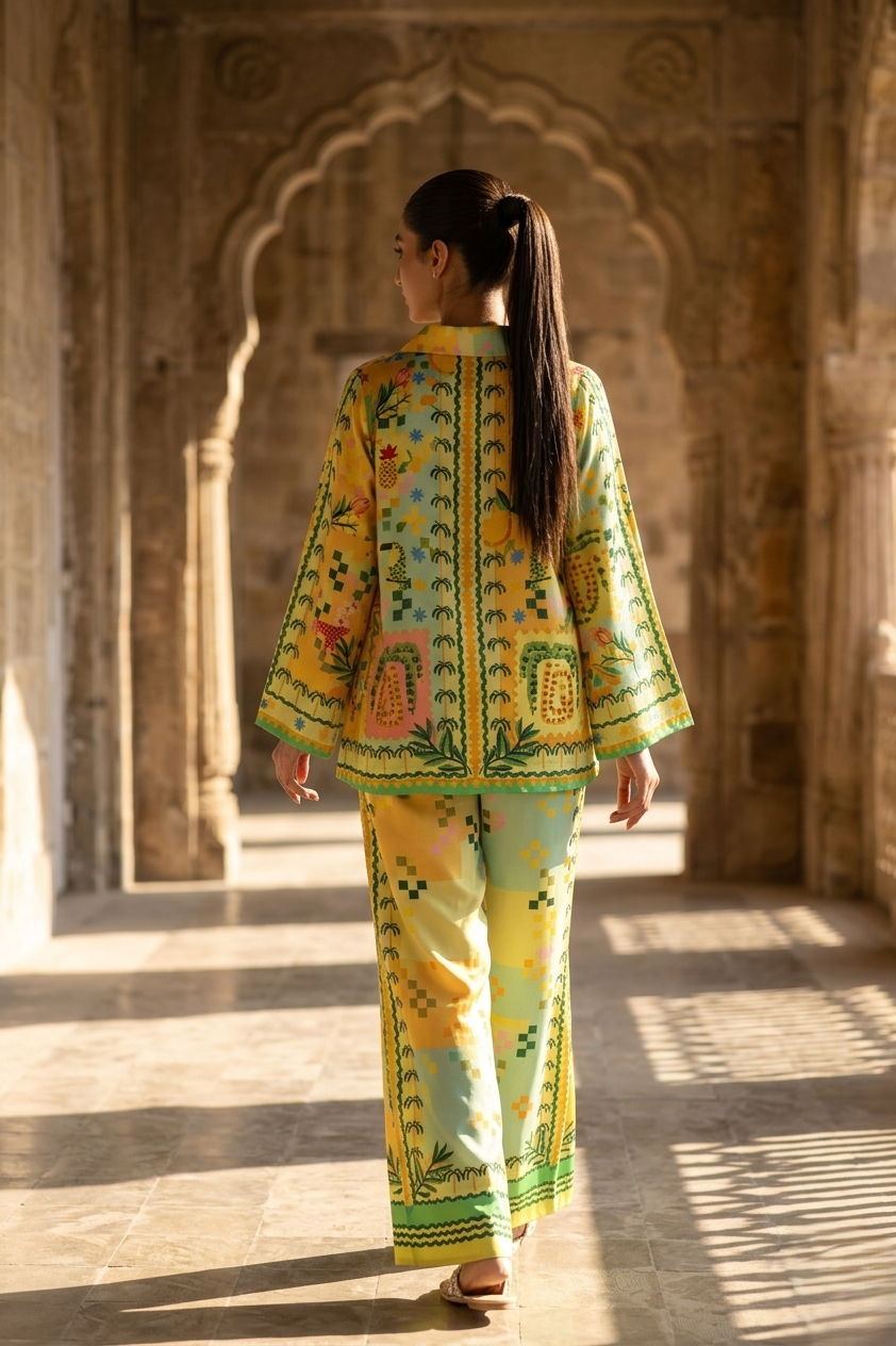 Citrus Meadow Co-Ord Set