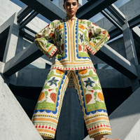 Verdant Mosaic Co-Ord Set