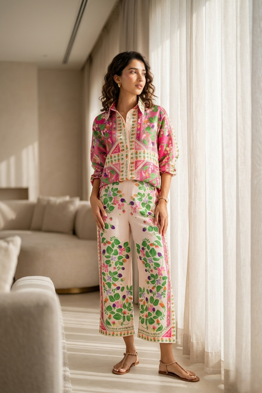 Tropical Bloom Co-ord Set