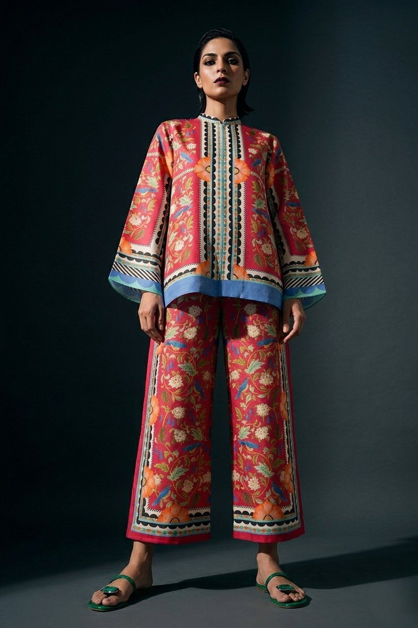 Ruby Garden Printed Co-ord Set