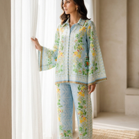Mint Bloom Printed Co-ord Set