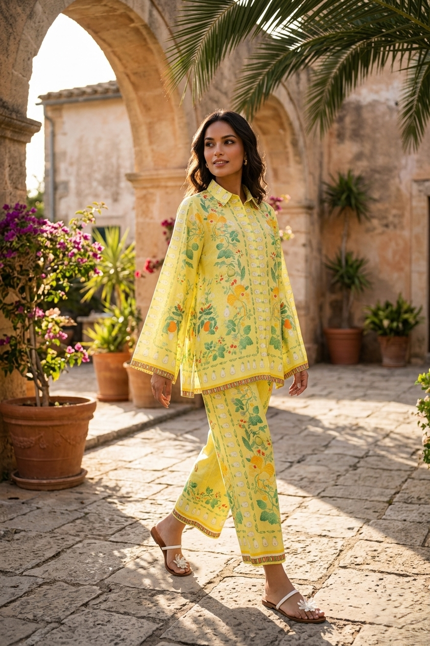 Sunlit Botanical Co-Ord Set