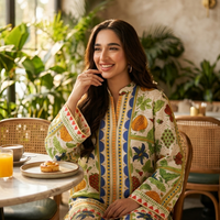 Verdant Mosaic Co-Ord Set
