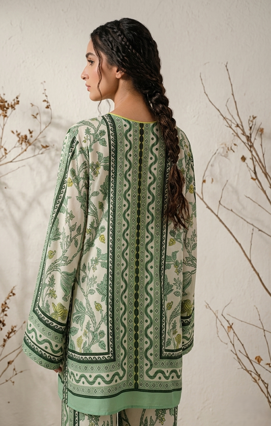 Emerald Ivory Heritage Co-ord Set