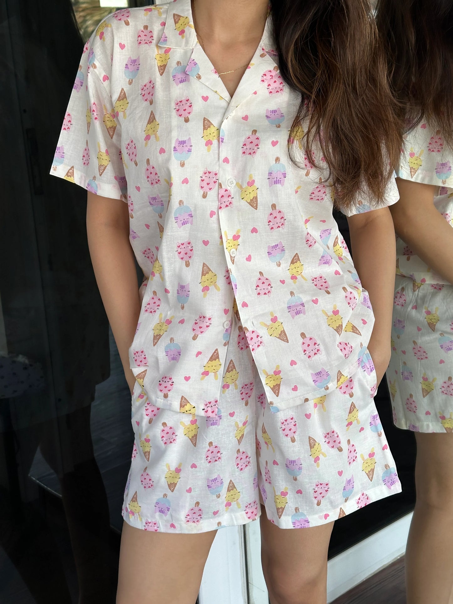 Popsicle Shorts Set