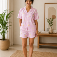Peaches Shorts Set