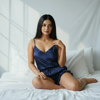 Silky Slip and Shorts Set